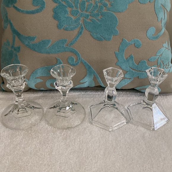 CRYSTAL CANDLE HOLDERS - Picture 8 of 12